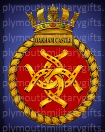 HMS Oakham Castle Magnet